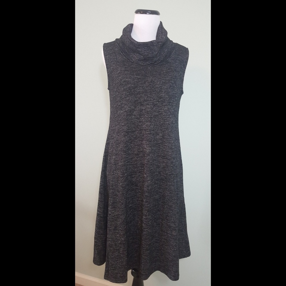 Philosophy cowl neck sleeveless dress